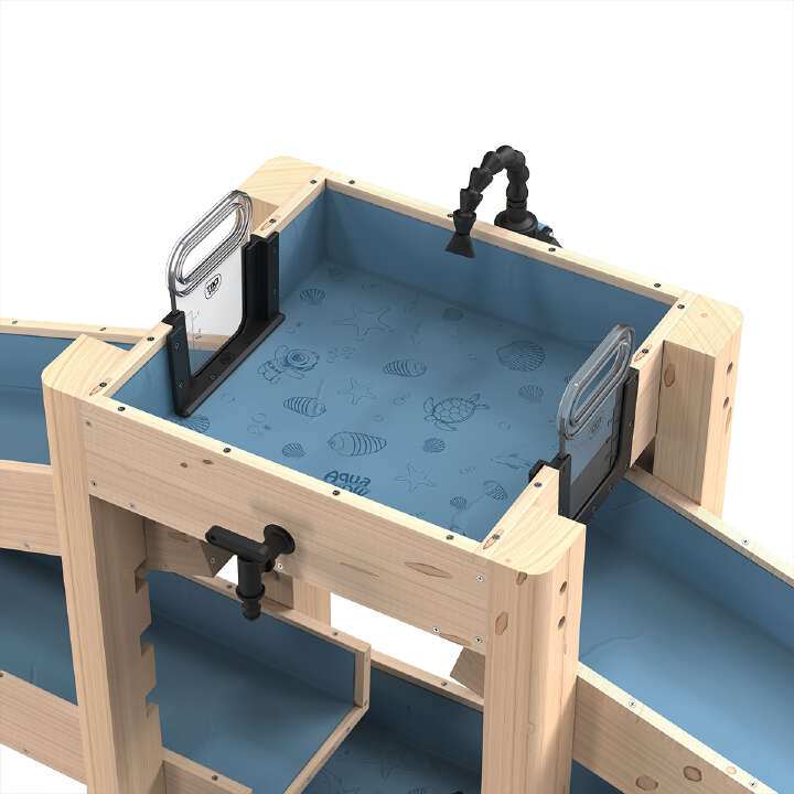 EXIT TOYS Holz Wasserbahn AquaFlow 400